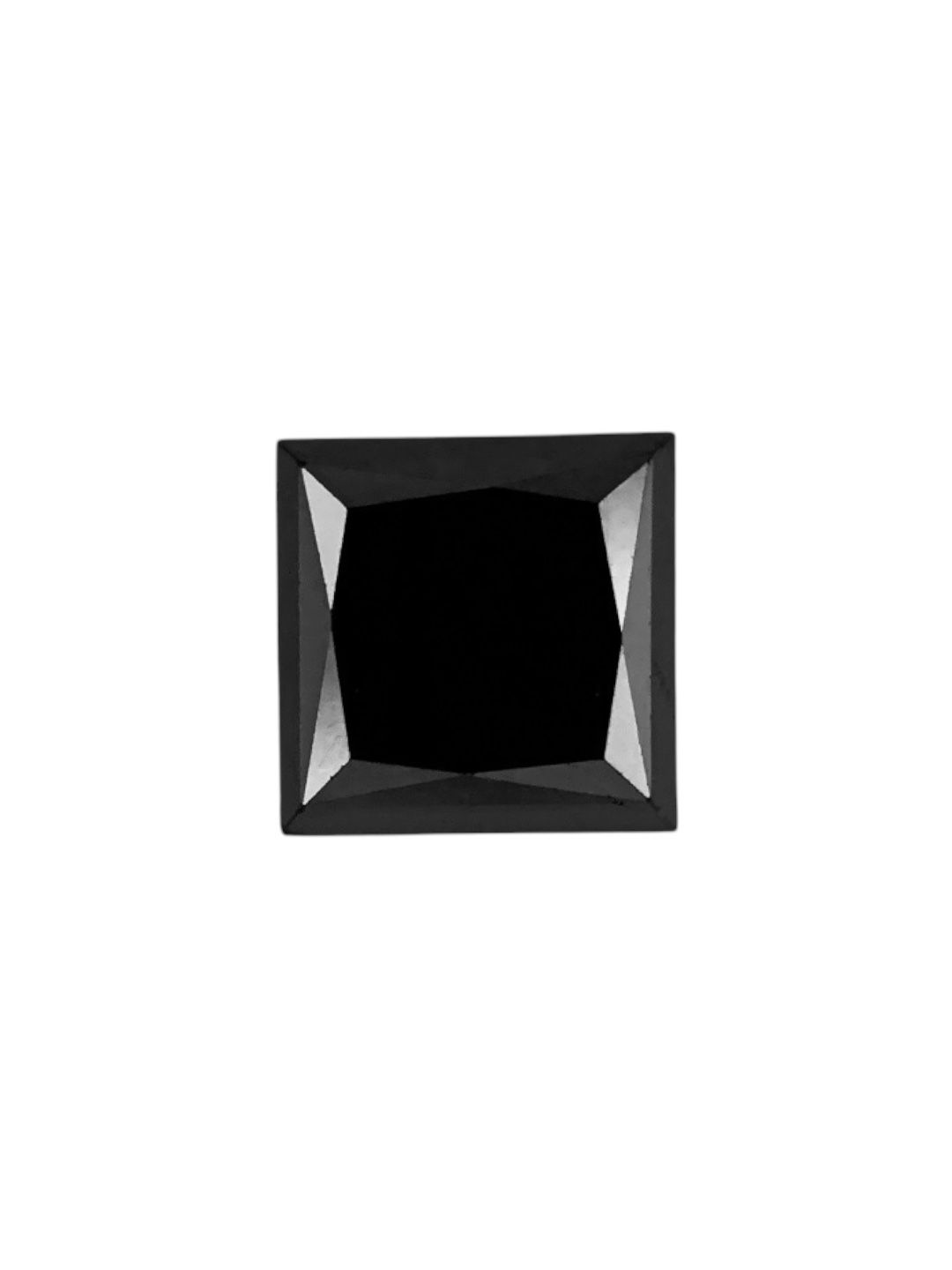 0.18 Carat Princess Diamond Fancy Black VVS2