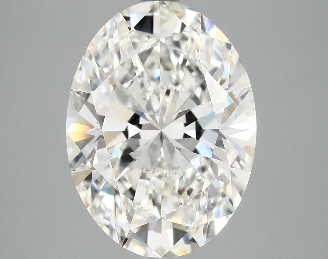 4.10 ct. oval Lab Grown Diamond front image