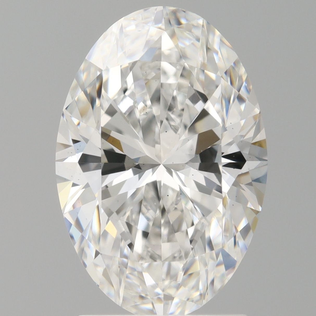 2.42 ct. oval Lab Grown Diamond front image