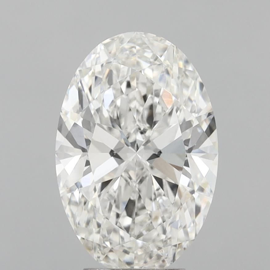 5.07 ct. oval Lab Grown Diamond front image