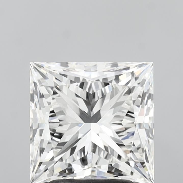 3.04 ct. princess Lab Grown Diamond front image