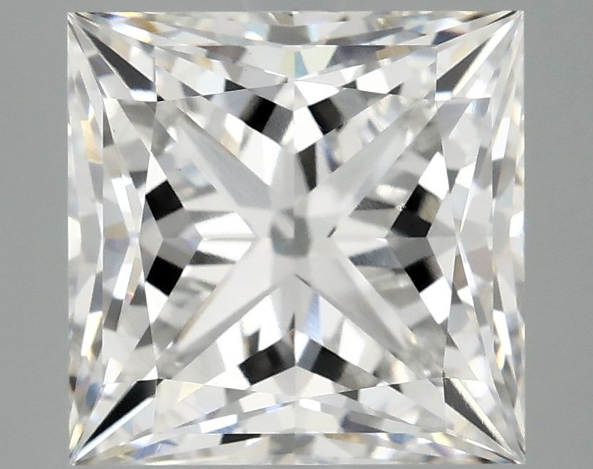 4.19 ct. princess Lab Grown Diamond front image