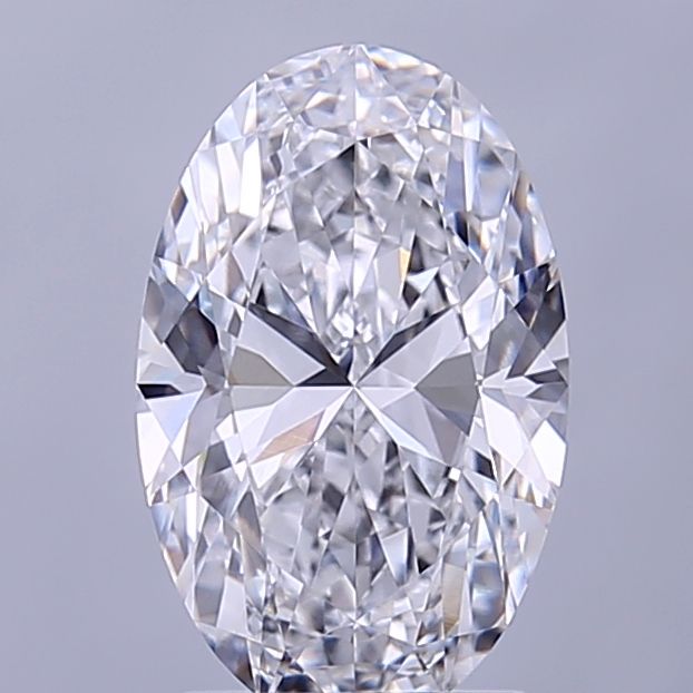 2.09 ct. oval Lab Grown Diamond front image
