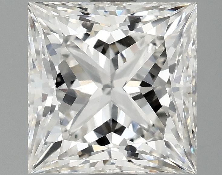 2.09 ct. princess Lab Grown Diamond front image