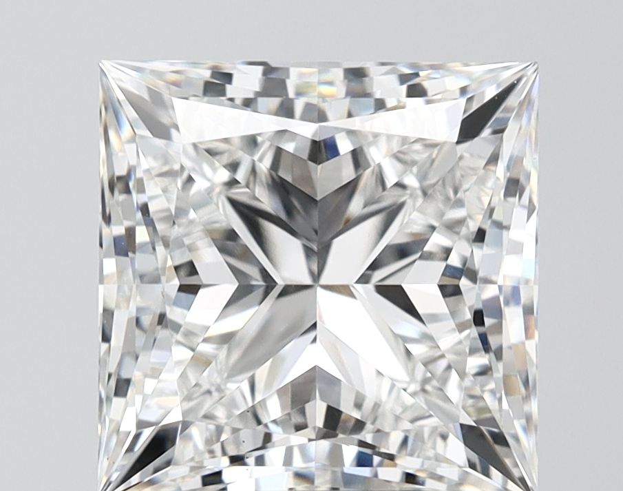 5.04 ct. princess Lab Grown Diamond front image