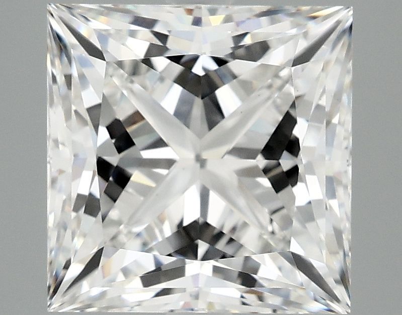 4.18 ct. princess Lab Grown Diamond front image