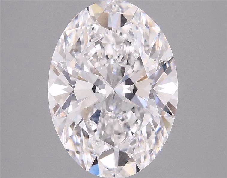 3.74 ct. oval Lab Grown Diamond front image