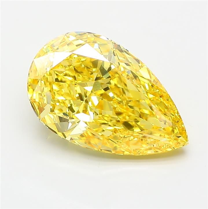 5.07 ct. pear Lab Grown Diamond front image