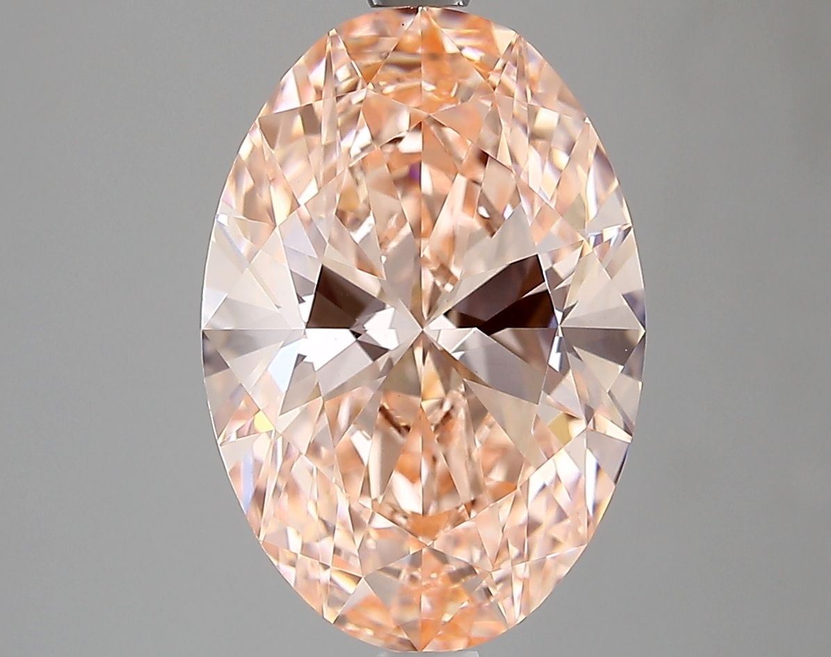 3.02 ct. oval Lab Grown Diamond front image
