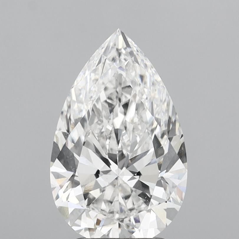 3.01 carat e VS1 EX Cut IGI pear diamond