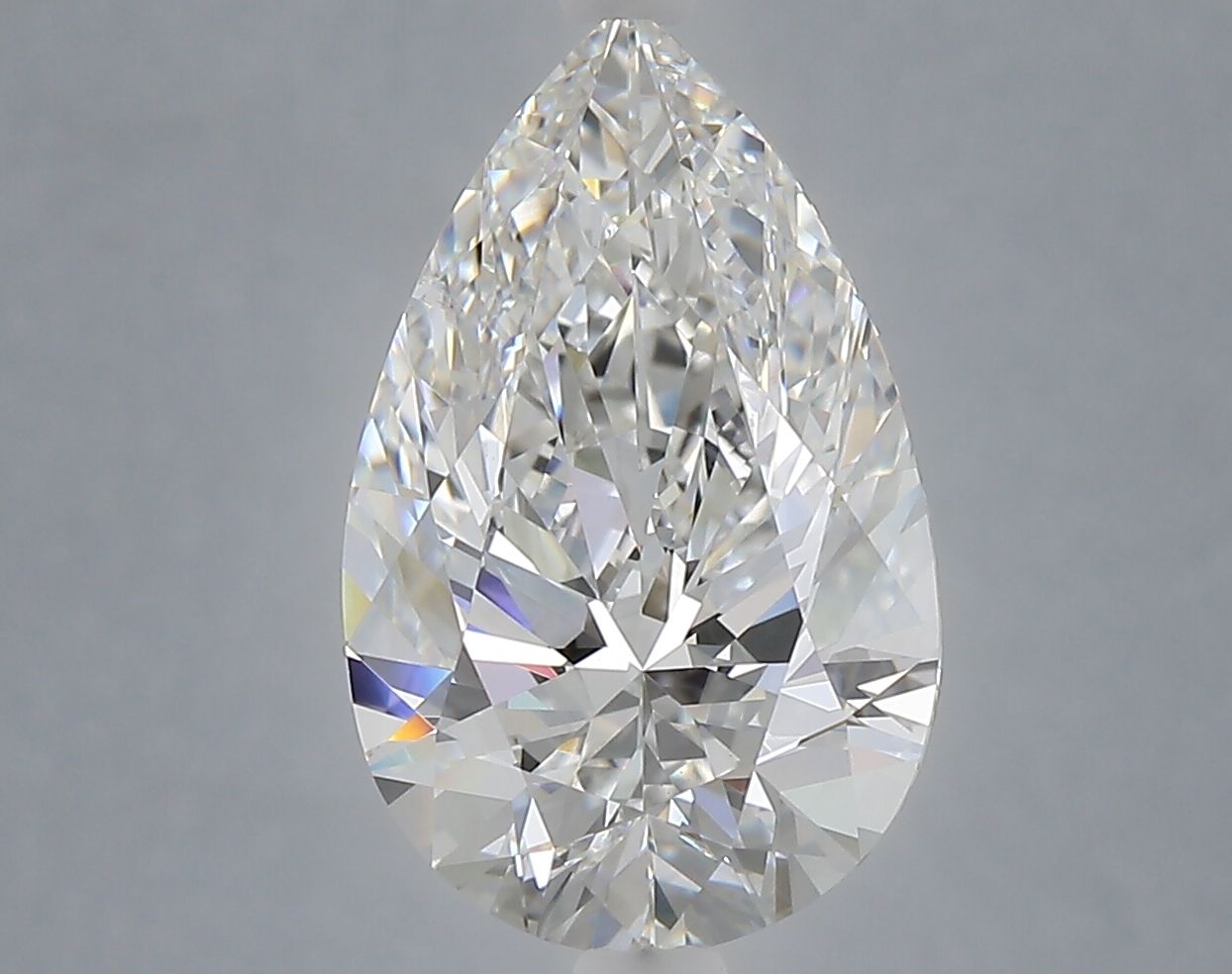 4.01 ct. pear Lab Grown Diamond front image