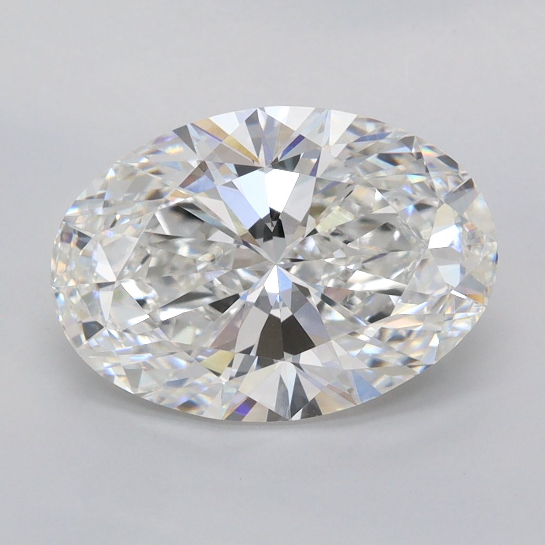 3.57 ct. oval Lab Grown Diamond front image