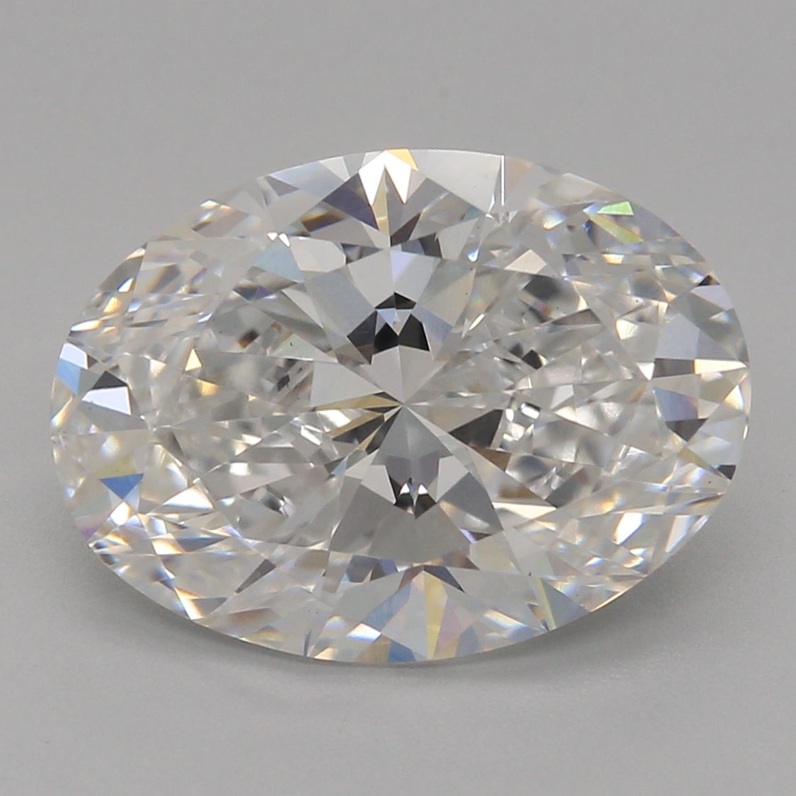 3.05 ct. oval Lab Grown Diamond front image