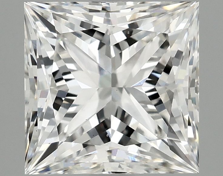 2.09 ct. princess Lab Grown Diamond front image