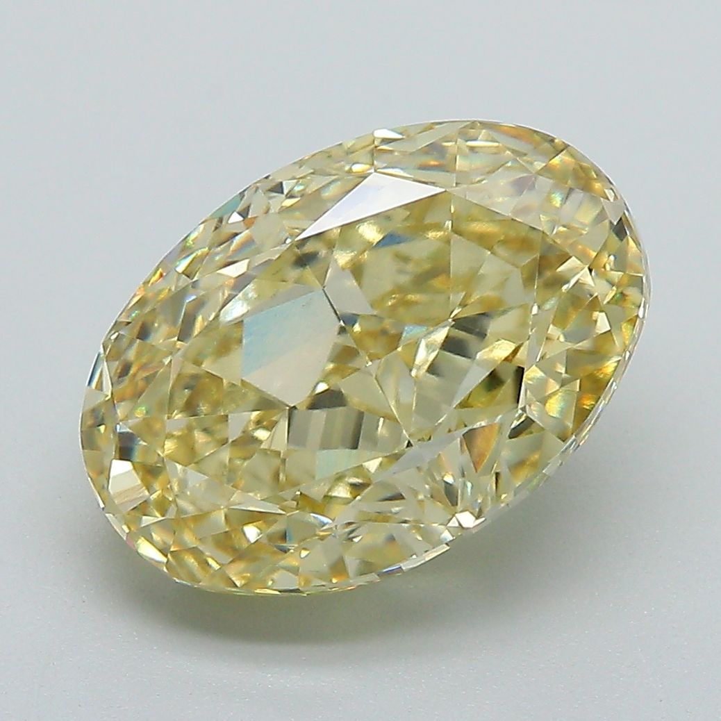 5.06 ct. oval Lab Grown Diamond front image