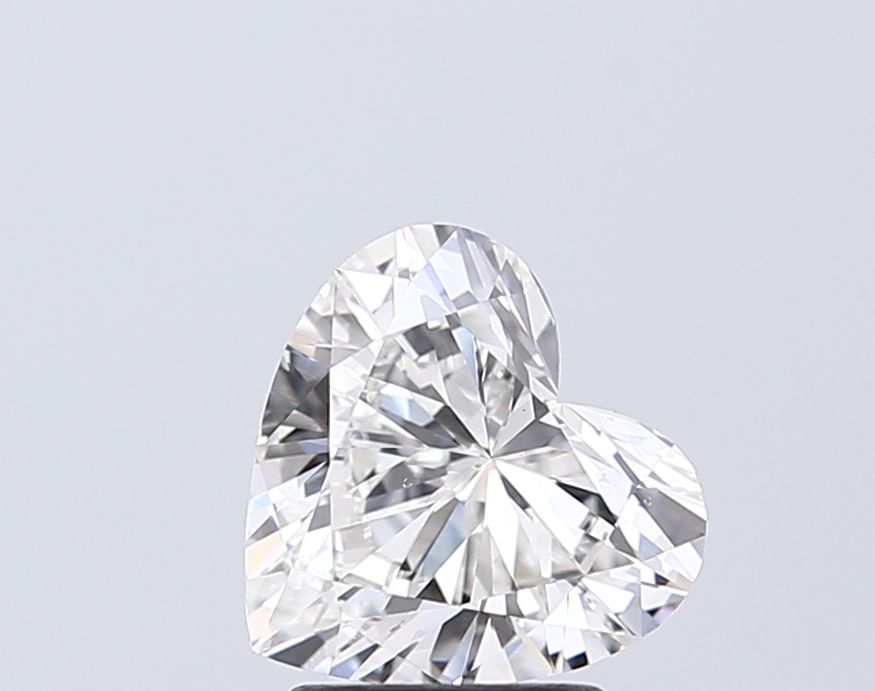2 carat f VS1 EX Cut IGI heart diamond