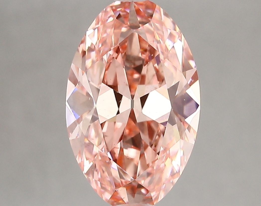 OVAL 3.03ct Fancy Vivid Pink VS2 – EX EX STG