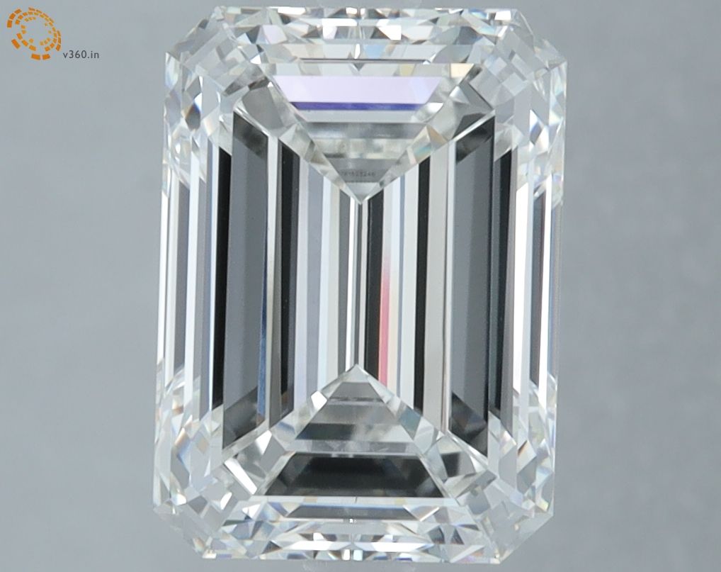 4.16 ct. emerald Lab Grown Diamond front image