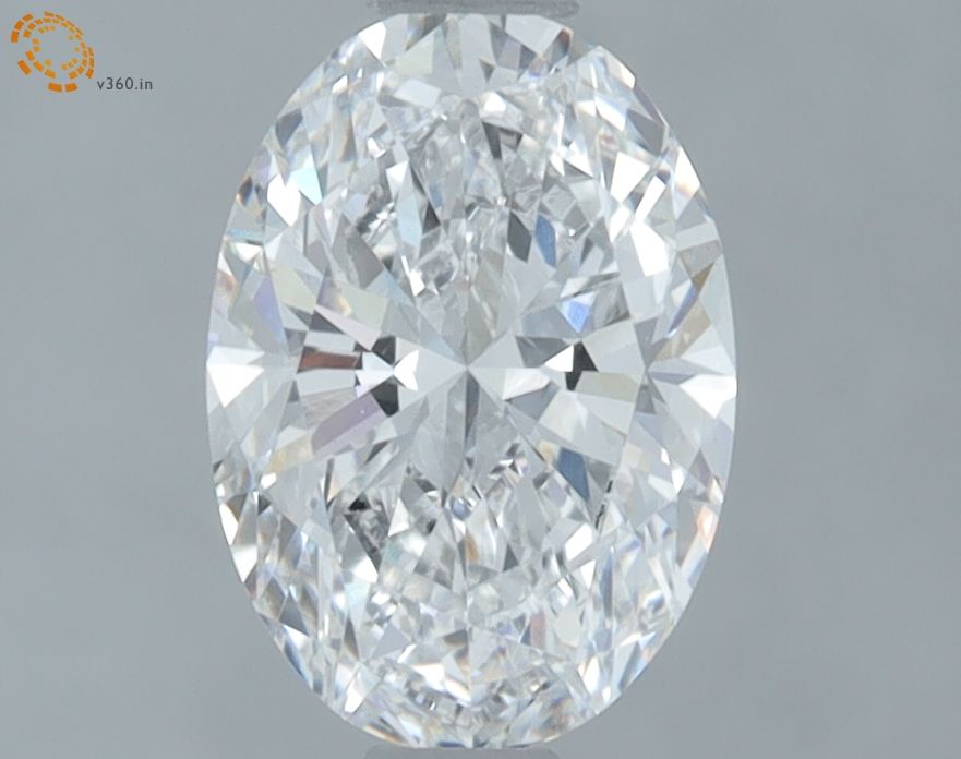 1.13 ct. oval Lab Grown Diamond front image