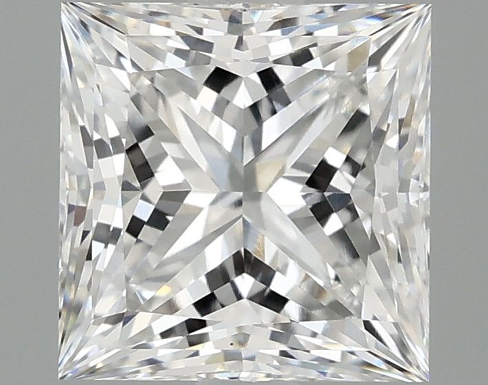 2.10 ct. princess Lab Grown Diamond front image