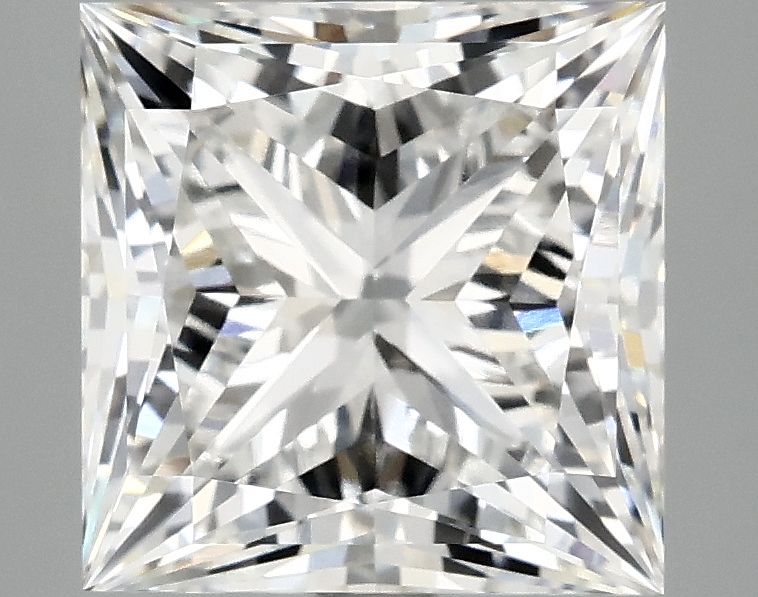 4.13 ct. princess Lab Grown Diamond front image