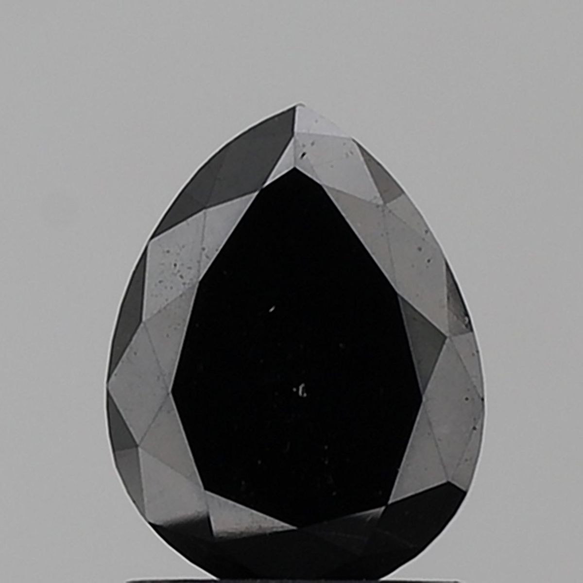 1.34 Carat Pear Diamond Black VS2
