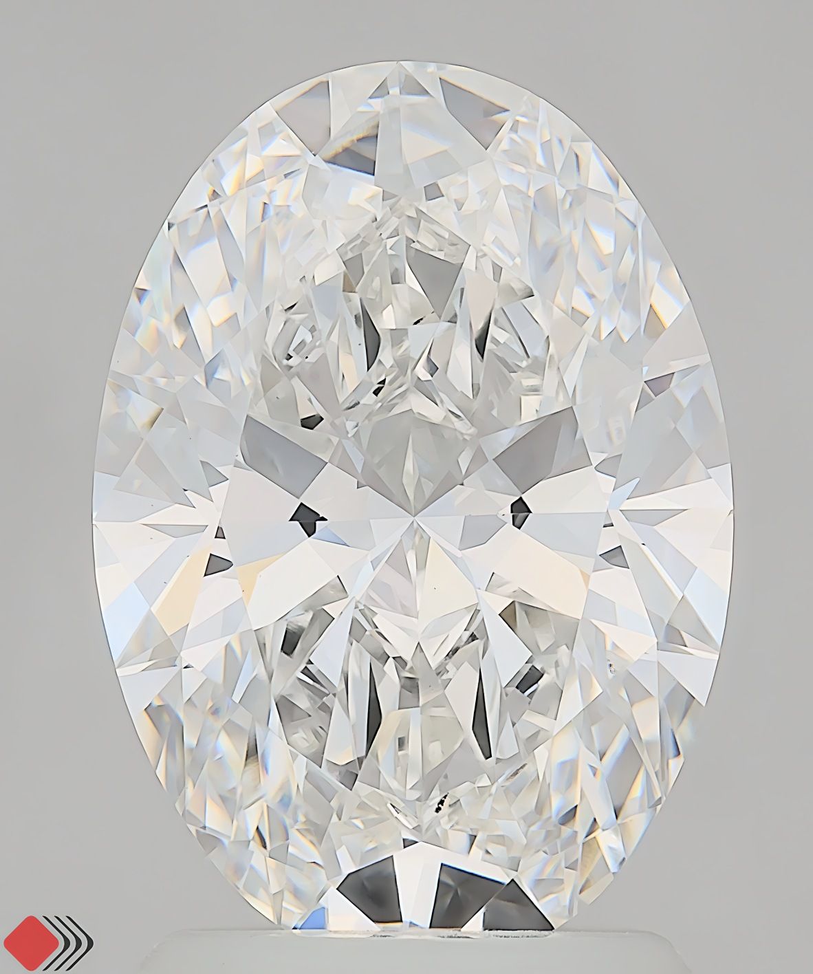 2.09 ct. oval Lab Grown Diamond front image
