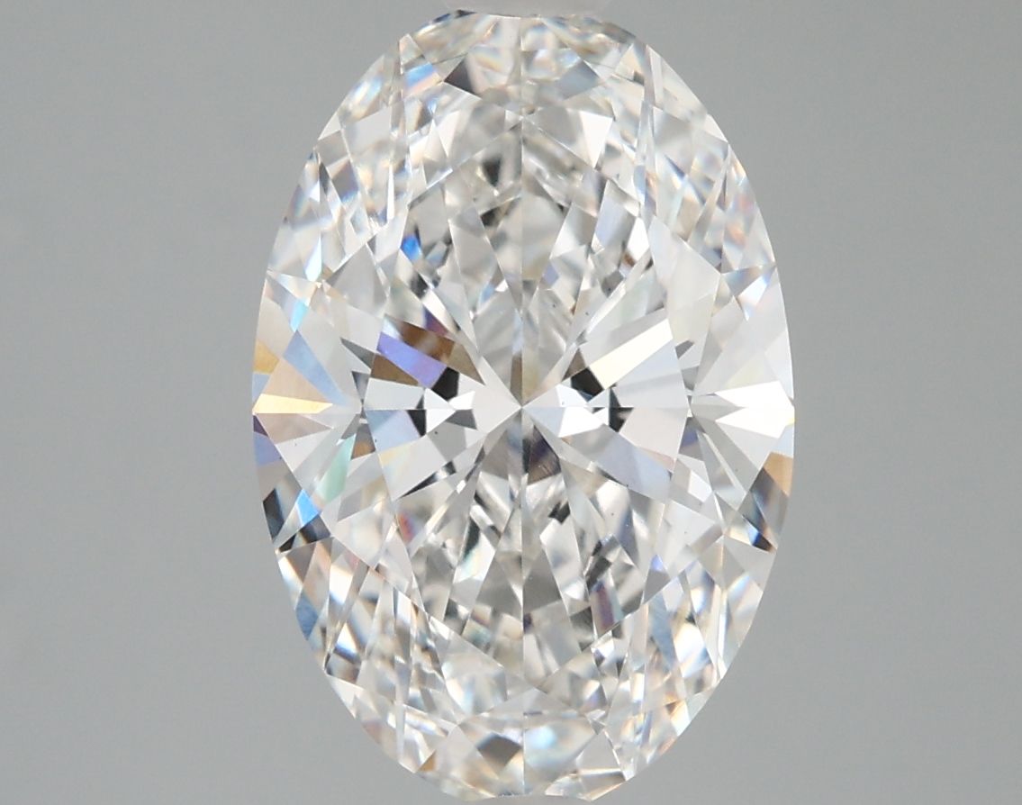 4.19 ct. oval Lab Grown Diamond front image