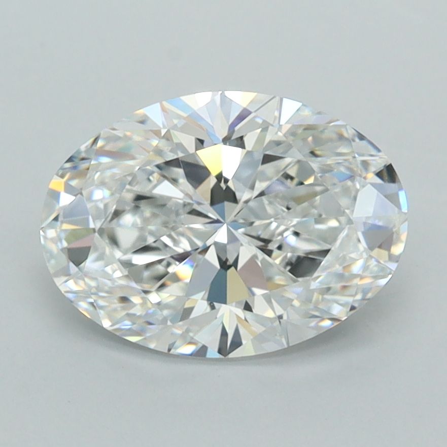 2.02 ct. oval Lab Grown Diamond front image