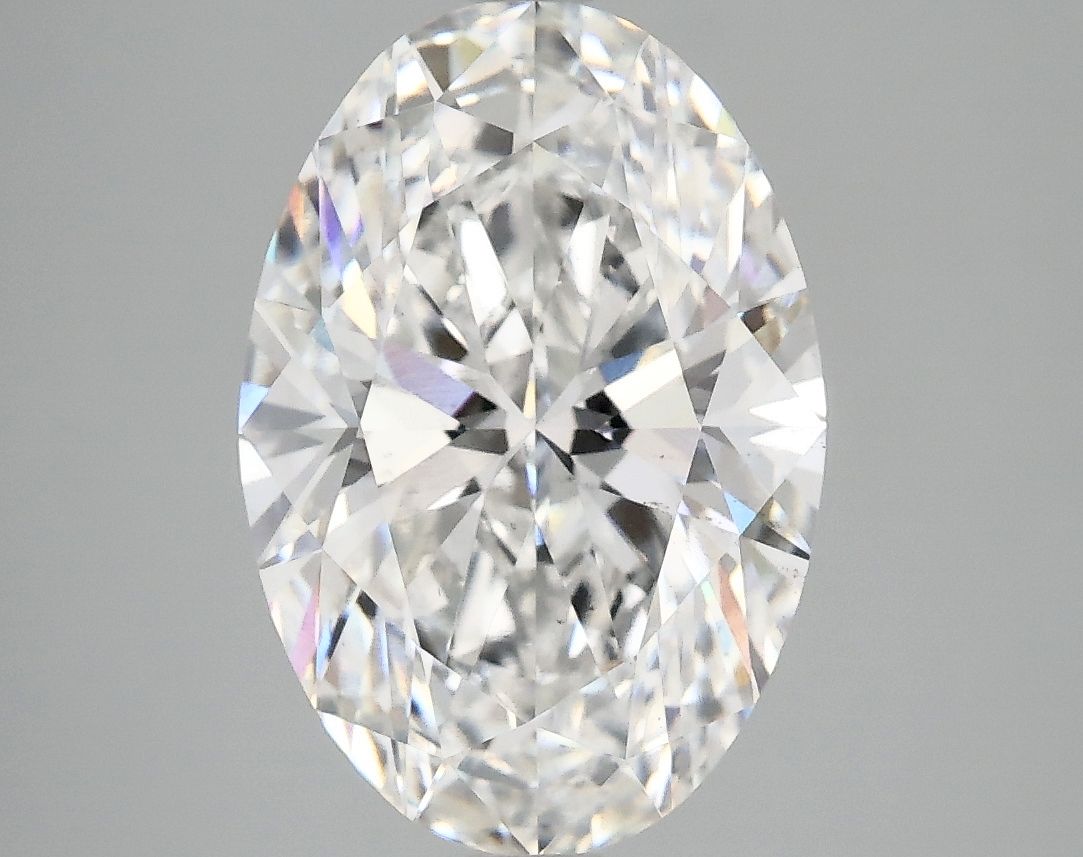 3.78 ct. oval Lab Grown Diamond front image