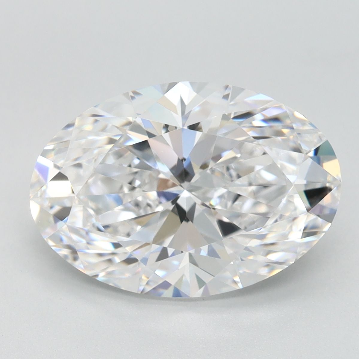 3.74 ct. oval Lab Grown Diamond front image