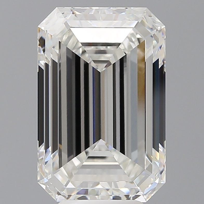 6.60 ct. emerald Lab Grown Diamond front image