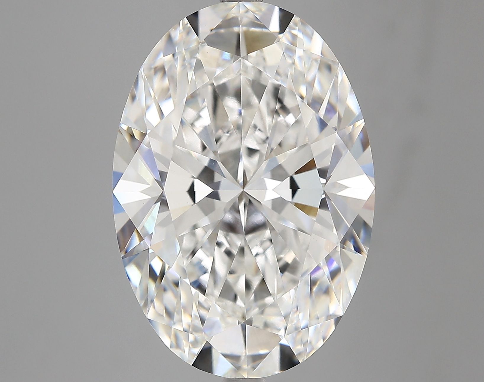 9.19 ct. oval Lab Grown Diamond front image