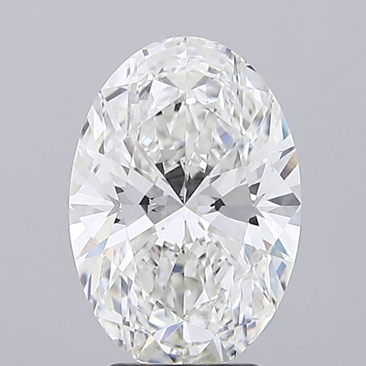 3.42 ct. oval Lab Grown Diamond front image