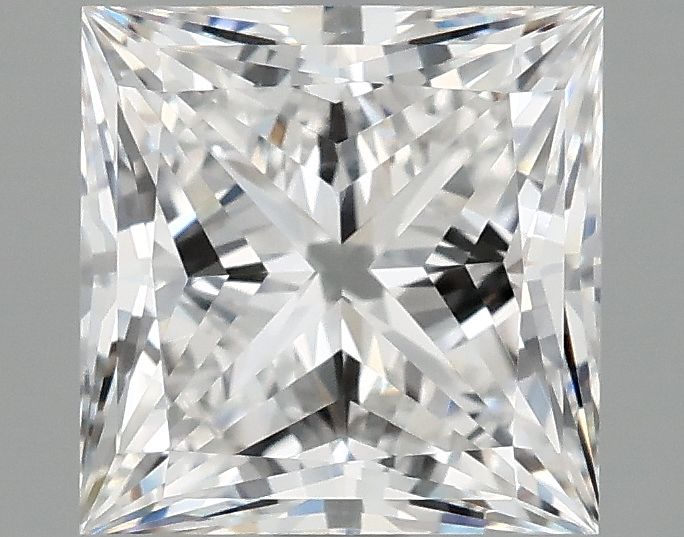 2.10 ct. princess Lab Grown Diamond front image