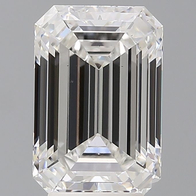 4.59 ct. emerald Lab Grown Diamond front image