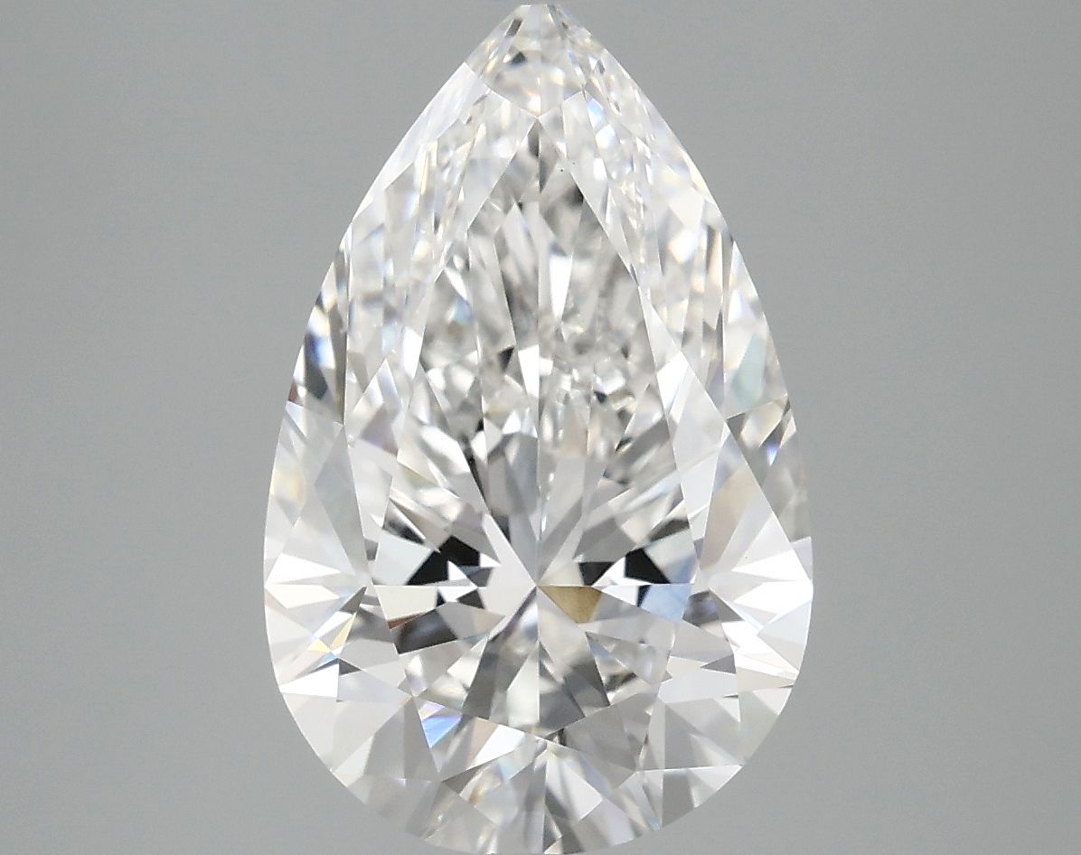 3.96 ct. pear Lab Grown Diamond front image