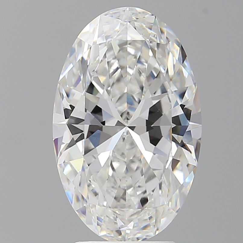 4.05 ct. oval Lab Grown Diamond front image