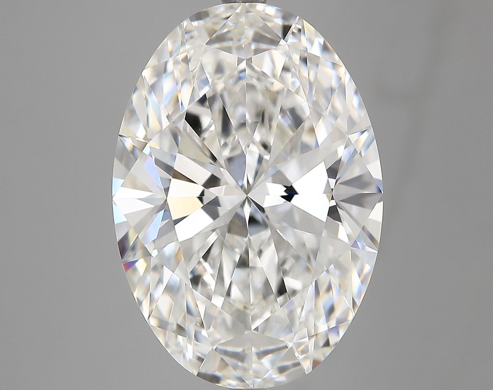 9.03 ct. oval Lab Grown Diamond front image
