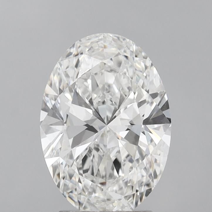 3.04 ct. oval Lab Grown Diamond front image