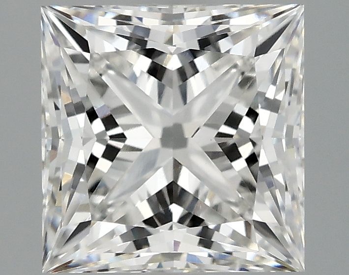 2.10 ct. princess Lab Grown Diamond front image