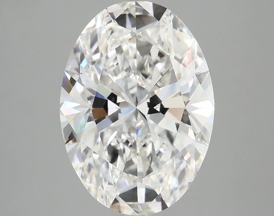 4.10 ct. oval Lab Grown Diamond front image