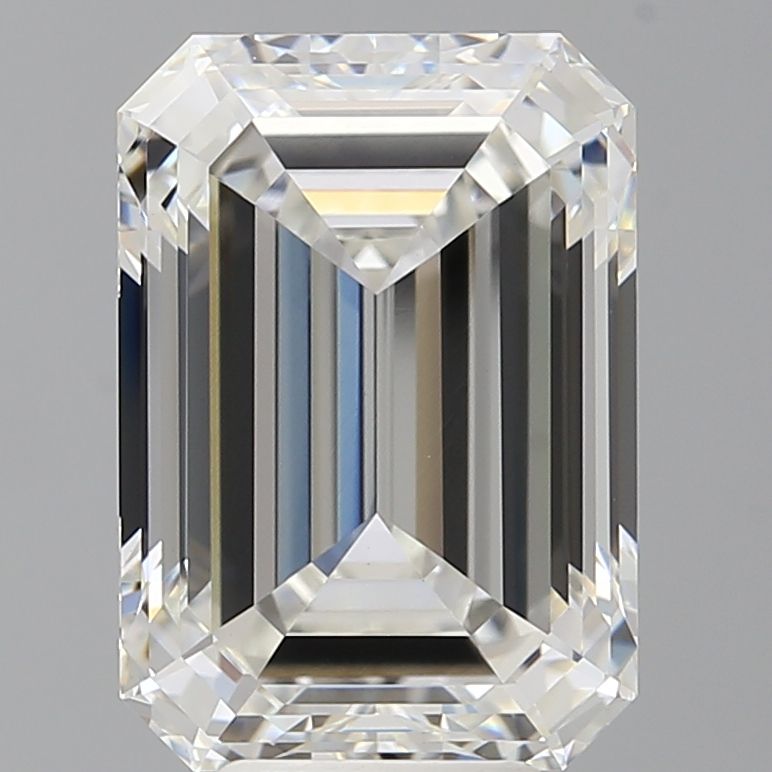 7.02 ct. emerald Lab Grown Diamond front image