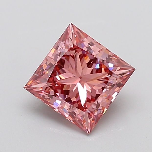 2.10 ct. princess Lab Grown Diamond front image