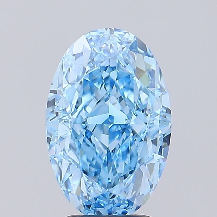 3.83 ct. oval Lab Grown Diamond front image