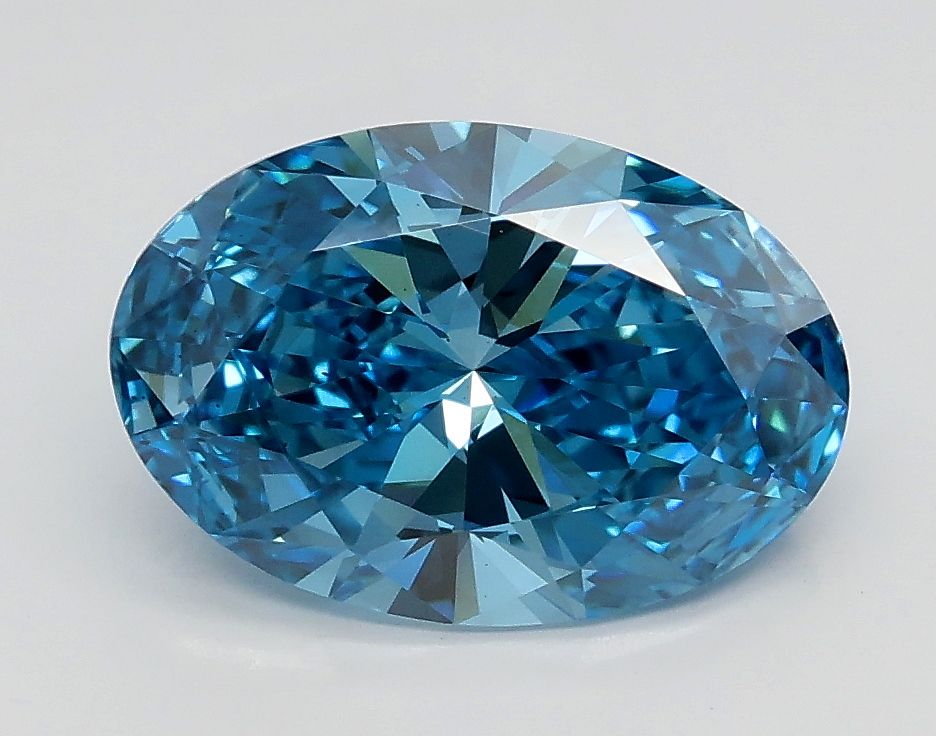1.70 ct. oval Lab Grown Diamond front image