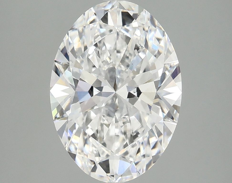 3.02 ct. oval Lab Grown Diamond front image