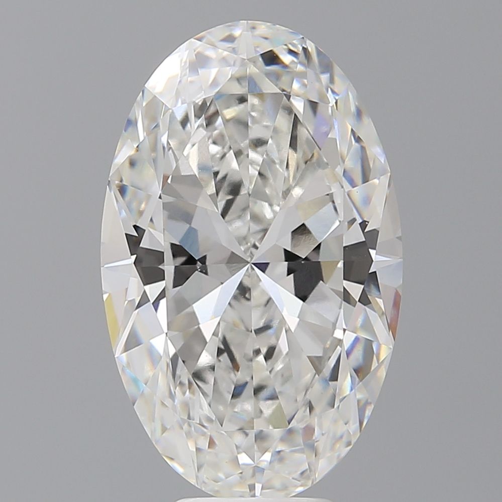 7.53 ct. oval Lab Grown Diamond front image
