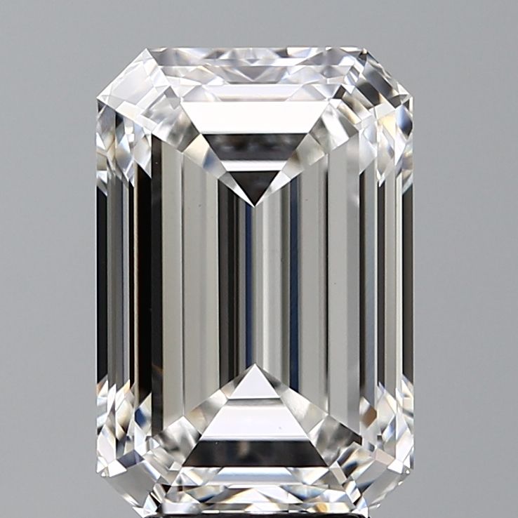 5.10 ct. emerald Lab Grown Diamond front image
