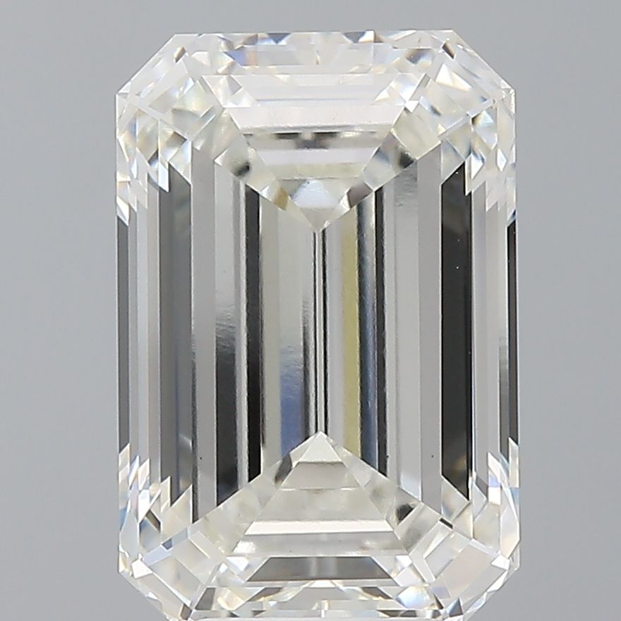 6.07 ct. emerald Lab Grown Diamond front image